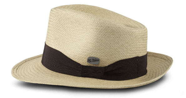 Chapéu Panamá Esportivo, modelo clássico com fios médios, unissex, com palha especial trançada a mão na cor natural. Entrega em todo o Brasil.